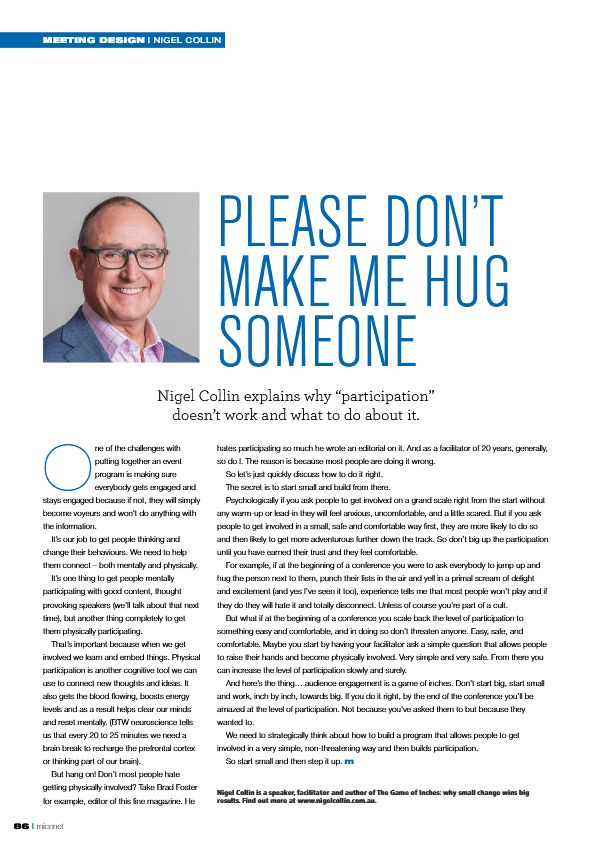 Please Don't Make Me Hug Someone