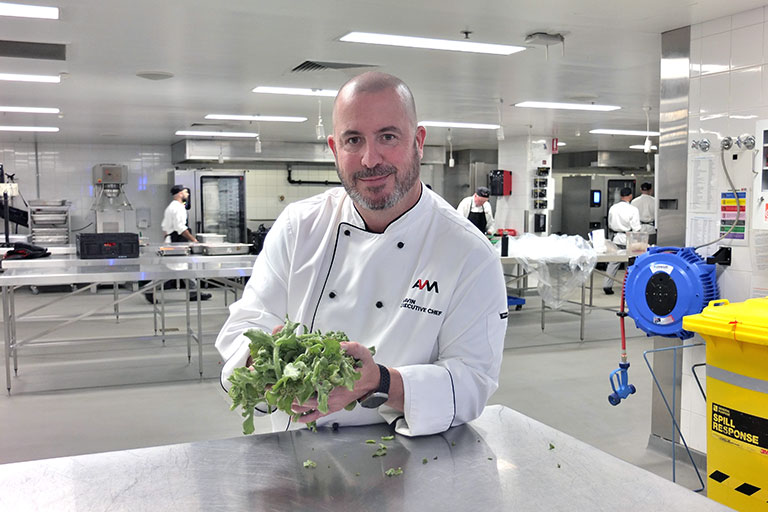 Adelaide Convention Centre’s executive chef Gavin Robertson on large scale use of indigenous foods