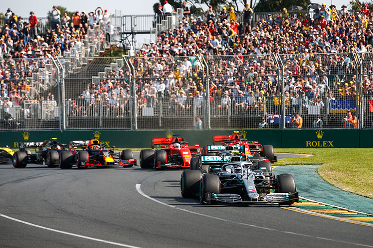 F1 Australian Grand Prix drawing corporates