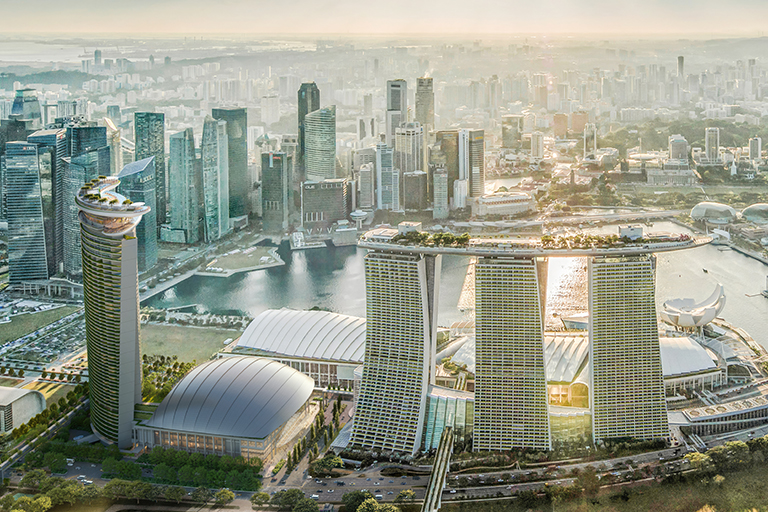 Marina Bay Sands to add new tower and arena in Singapore