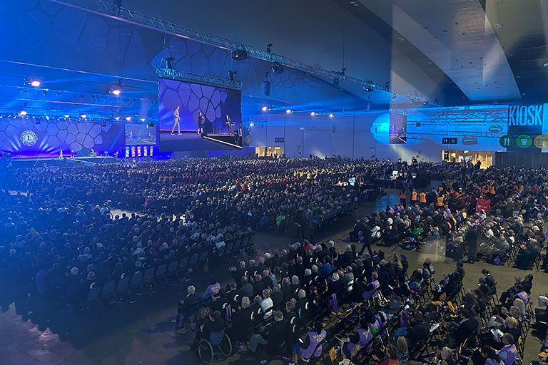 Over 10,500 in Melbourne for the Lions International Convention