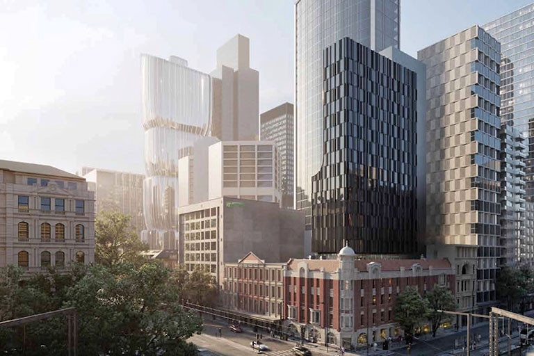 Proposed new Melbourne hotels a short walk to MCEC