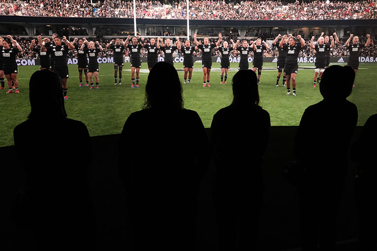 micenet tries out the All Blacks Experience at MEETINGS 2025