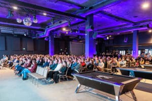Warehouse conversion yields large-scale event space in Sydney’s northwest