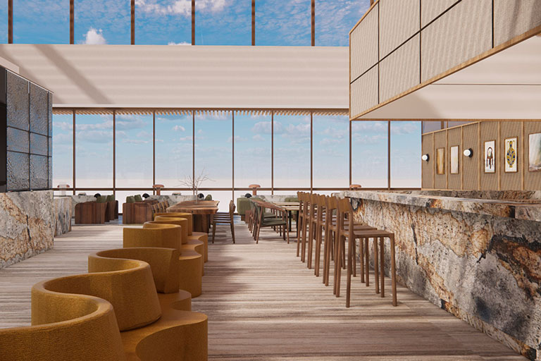 Western Sydney Airport offers first look at international lounge